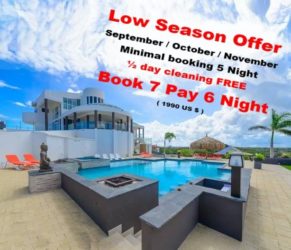 Villa Royale Aruba Rental Swimmingpool Discount Promotion