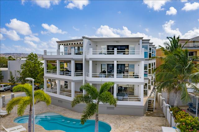 Luxe Appartement Met Zeezicht Kralendijk Bonaire Zwembad Huren (2)