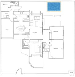 Plattegrond Woning Tanki Leendert Aruba