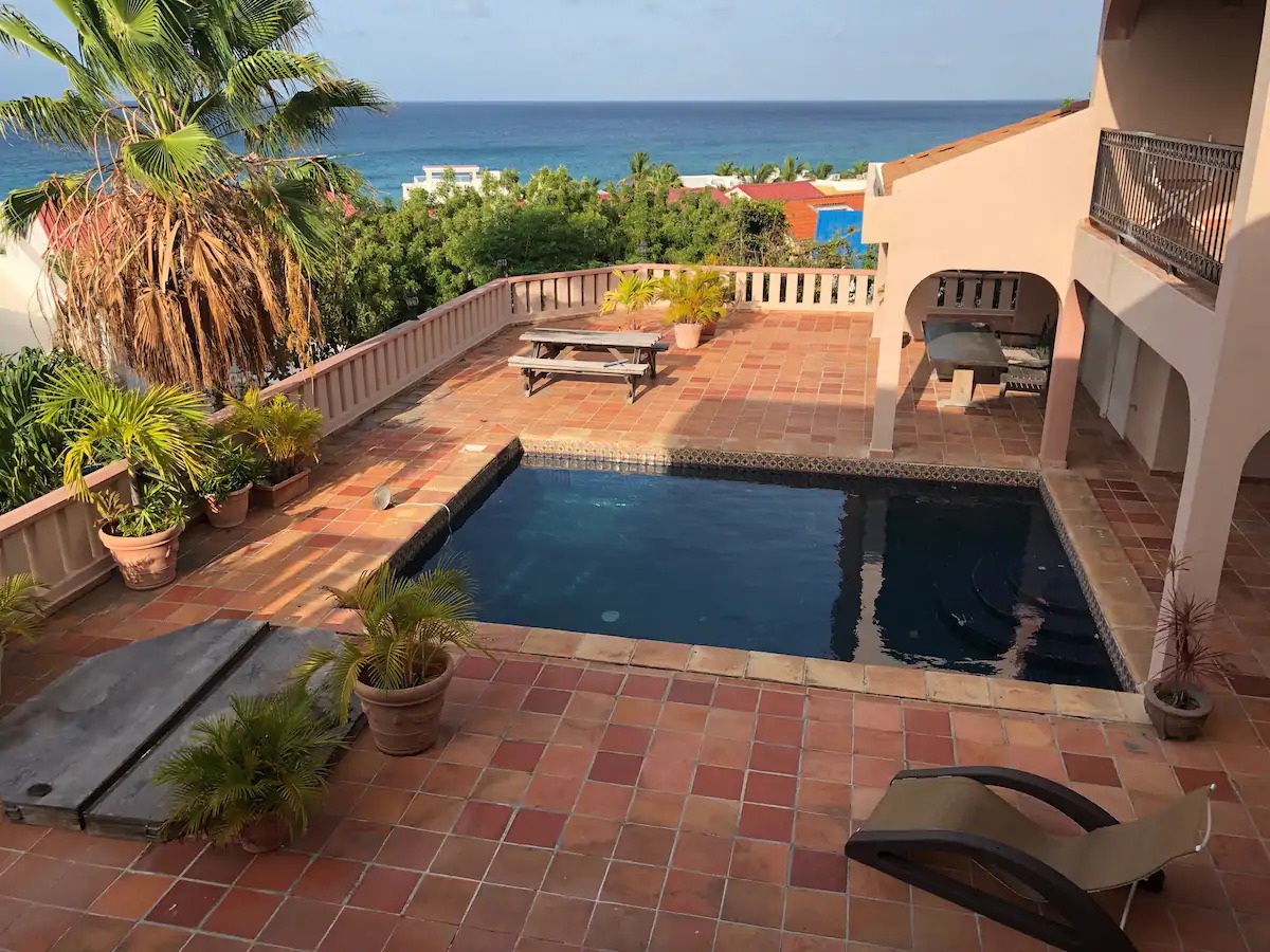 Simpson Bay Appartement Zwembad Sint Maarten Huren 