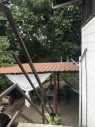 Buitentrap Met Uitzicht Schaduw Terras