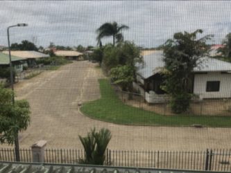 Uitzicht Vanaf Balkon Met Hor